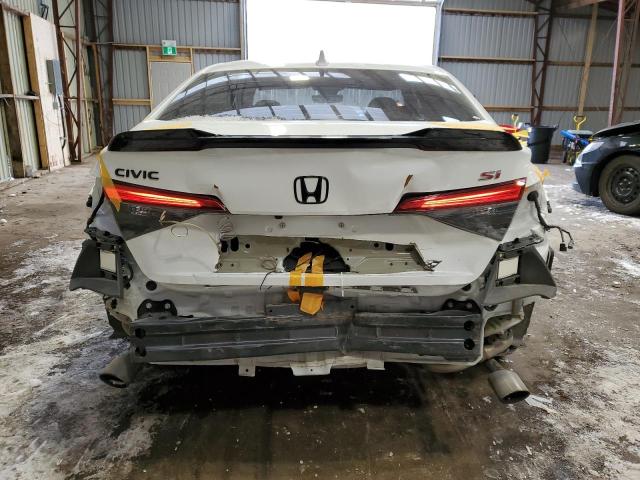 2HGFE1E52NH080055 - 2022 HONDA CIVIC SI WHITE photo 6