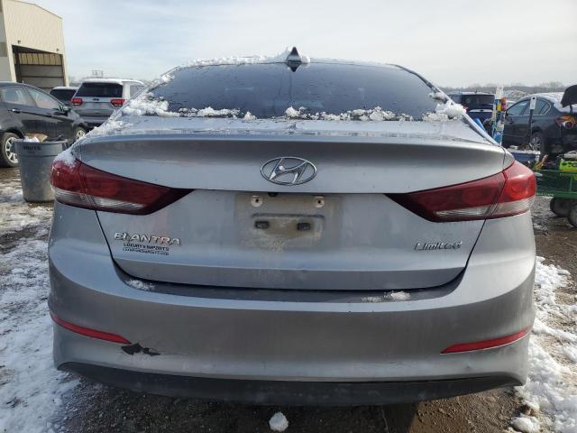 5NPD84LF6HH056203 - 2017 HYUNDAI ELANTRA SE SILVER photo 6