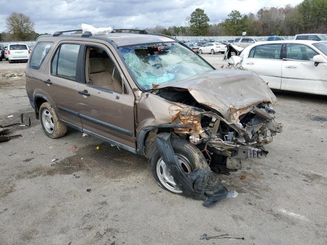 JHLRD68432C019331 - 2002 HONDA CR-V LX GOLD photo 4