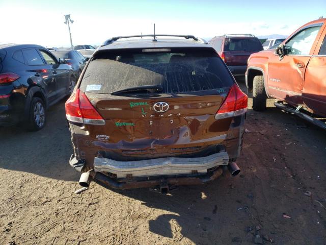 4T3ZK11A89U015448 - 2009 TOYOTA VENZA BROWN photo 6