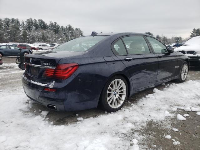 WBAYF8C52ED653028 - 2014 BMW 750 LXI BLUE photo 3