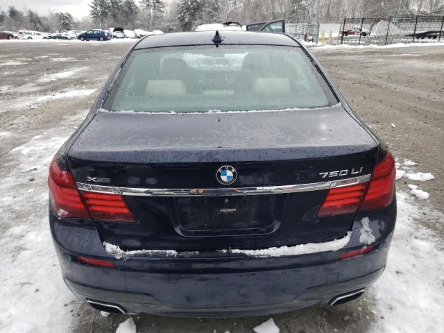 WBAYF8C52ED653028 - 2014 BMW 750 LXI BLUE photo 6