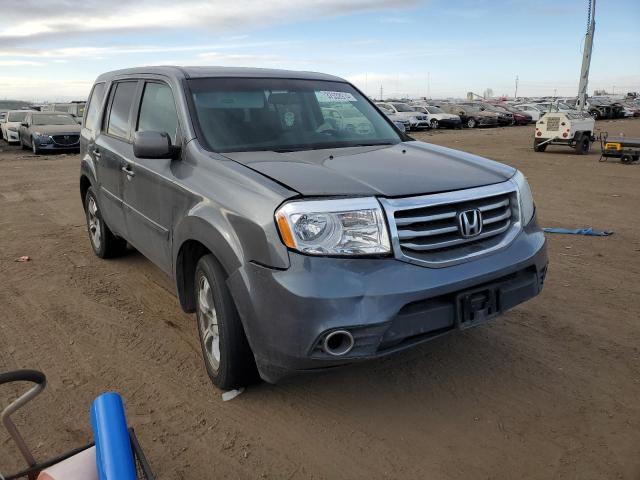 5FNYF4H79CB019887 - 2012 HONDA PILOT EXLN GRAY photo 4