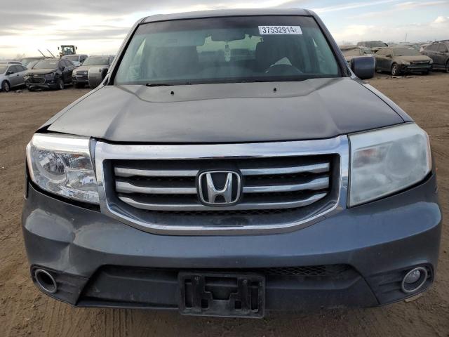 5FNYF4H79CB019887 - 2012 HONDA PILOT EXLN GRAY photo 5