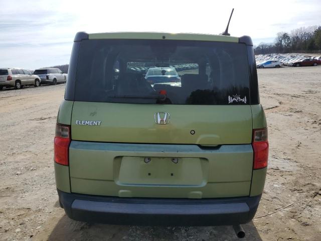 5J6YH28726L020650 - 2006 HONDA ELEMENT EX GREEN photo 6