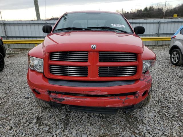 1D7HU18D04S547225 - 2004 DODGE RAM 1500 ST RED photo 5