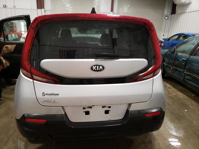 KNDJ23AU1L7013384 - 2020 KIA SOUL LX SILVER photo 6