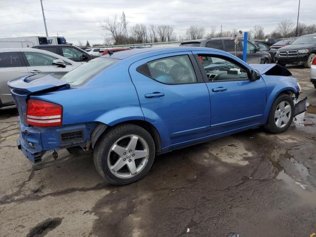 1B3LC56R08N603425 - 2008 DODGE AVENGER SXT BLUE photo 3