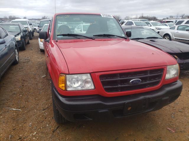 1FTYR10C21TA26043 - 2001 FORD RANGER RED photo 9