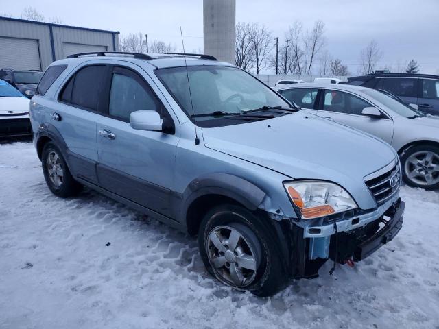 KNDJC736385775007 - 2008 KIA SORENTO EX BLUE photo 4