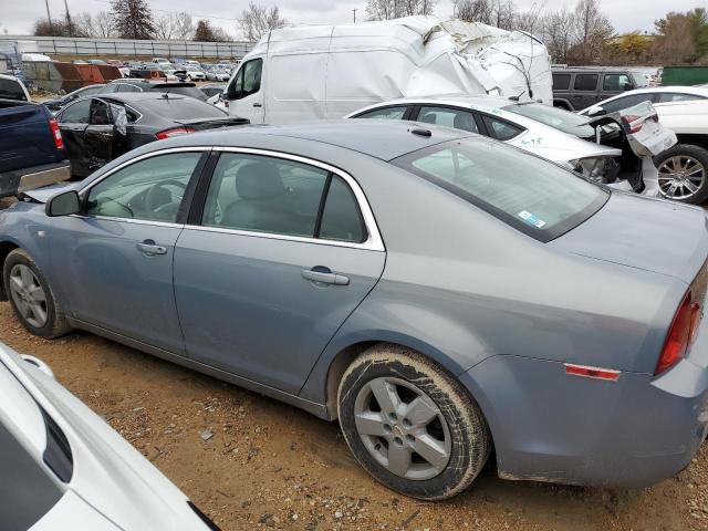 1G1ZG57B784308187 - 2008 CHEVROLET MALIBU LS GRAY photo 2