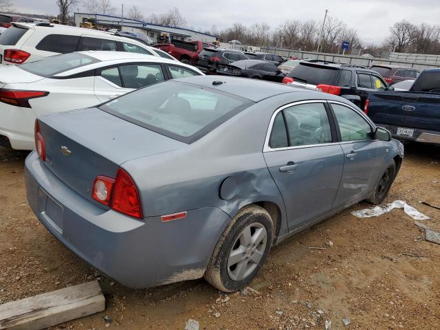 1G1ZG57B784308187 - 2008 CHEVROLET MALIBU LS GRAY photo 3