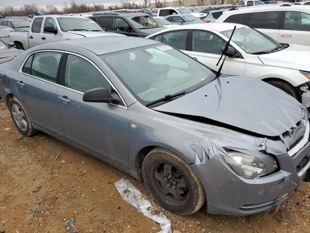 1G1ZG57B784308187 - 2008 CHEVROLET MALIBU LS GRAY photo 4
