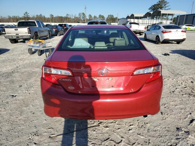 4T1BF1FK7EU767944 - 2014 TOYOTA CAMRY L RED photo 6