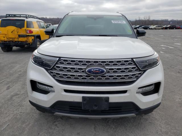 1FMSK7FH8LGA70734 - 2020 FORD EXPLORER LIMITED WHITE photo 5