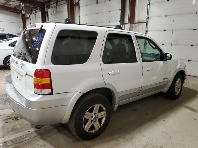 1FMCU96H26KA69557 - 2006 FORD ESCAPE HEV WHITE photo 3