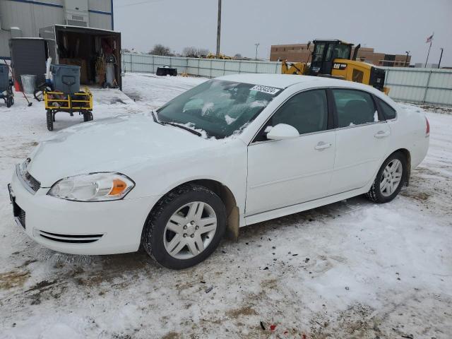 2G1WB5E35D1140469 - 2013 CHEVROLET IMPALA LT WHITE photo 1