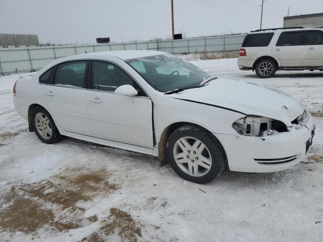 2G1WB5E35D1140469 - 2013 CHEVROLET IMPALA LT WHITE photo 4