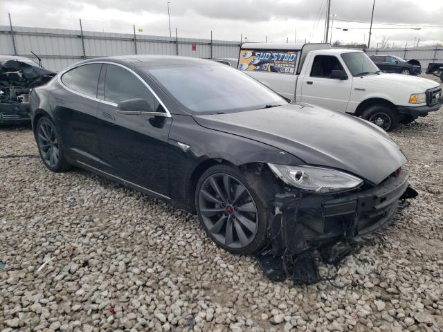 5YJSA4H26FFP73021 - 2015 TESLA MODEL S 85D BLACK photo 4