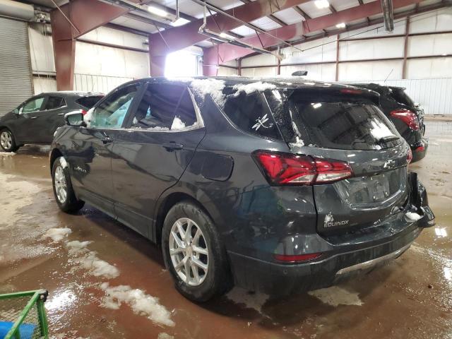 2GNAXUEVXN6152160 - 2022 CHEVROLET EQUINOX LT CHARCOAL photo 2