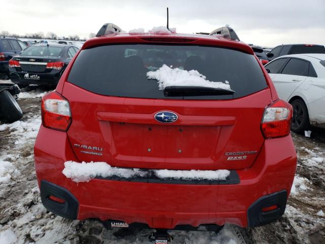 JF2GPABC8G8298592 - 2016 SUBARU CROSSTREK PREMIUM RED photo 6