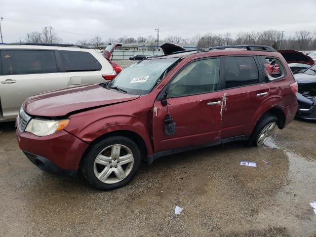 JF2SH6DC7AH715287 - 2010 SUBARU FORESTER 2.5X LIMITED BURGUNDY photo 1