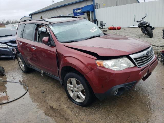 JF2SH6DC7AH715287 - 2010 SUBARU FORESTER 2.5X LIMITED BURGUNDY photo 4