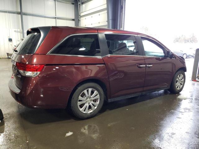 5FNRL5H35GB019634 - 2016 HONDA ODYSSEY SE BURGUNDY photo 3