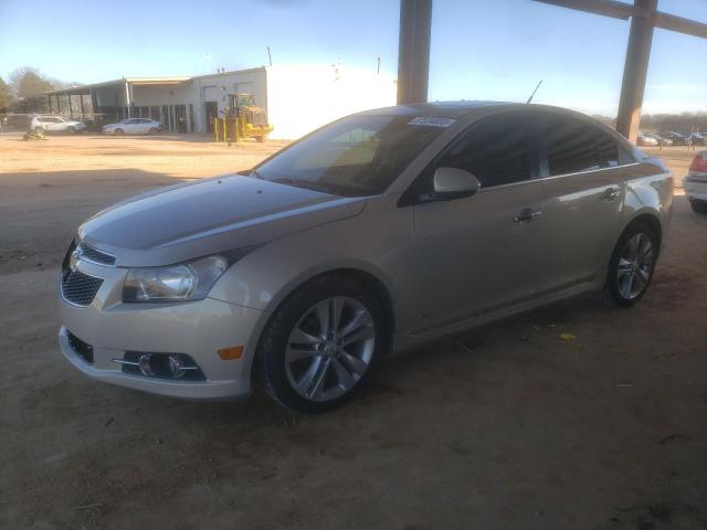 1G1PH5S98B7304972 - 2011 CHEVROLET CRUZE LTZ BEIGE photo 1