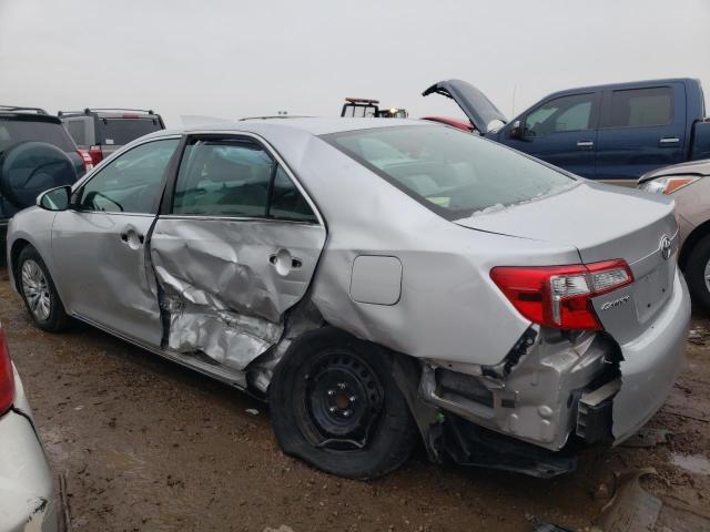 4T4BF1FK1DR316996 - 2013 TOYOTA CAMRY L SILVER photo 2