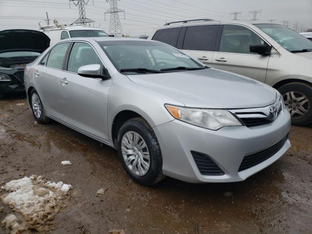 4T4BF1FK1DR316996 - 2013 TOYOTA CAMRY L SILVER photo 4