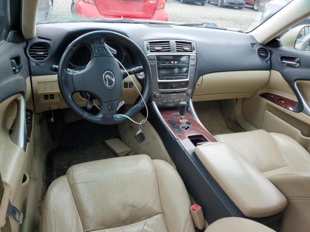 JTHBK262772042671 - 2007 LEXUS IS 250 GREEN photo 8