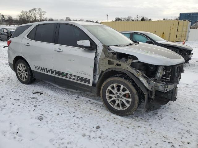 2GNAXJEV8J6124656 - 2018 CHEVROLET EQUINOX LT SILVER photo 4