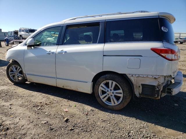 JN8AE2KP1D9060368 - 2013 NISSAN QUEST S WHITE photo 2