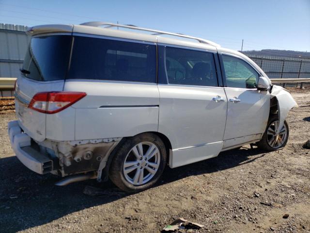 JN8AE2KP1D9060368 - 2013 NISSAN QUEST S WHITE photo 3