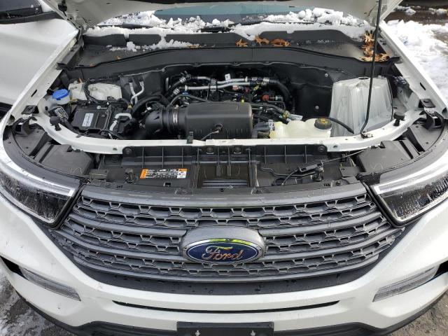 1FMSK8DH5PGB78484 - 2023 FORD EXPLORER XLT WHITE photo 12