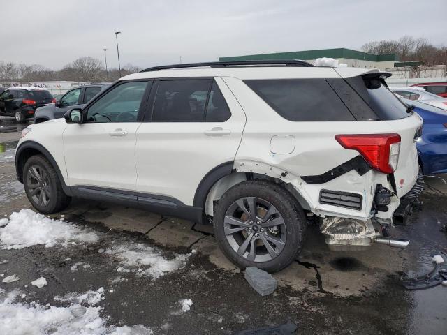 1FMSK8DH5PGB78484 - 2023 FORD EXPLORER XLT WHITE photo 2