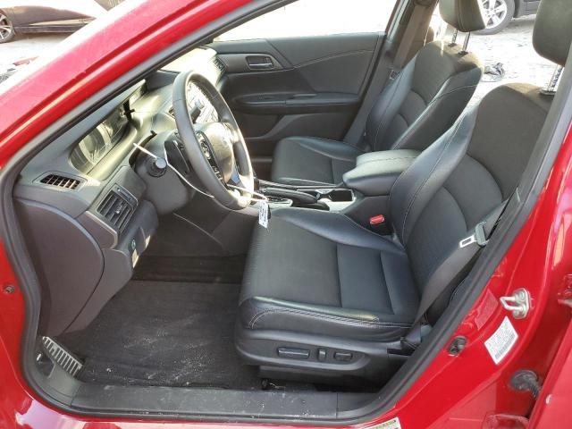 1HGCR2F53HA095775 - 2017 HONDA ACCORD SPORT RED photo 7