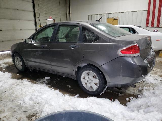 1FAHP34N09W225718 - 2009 FORD FOCUS S GRAY photo 2