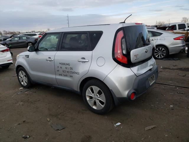 KNDJN2A21E7723985 - 2014 KIA SOUL SILVER photo 2