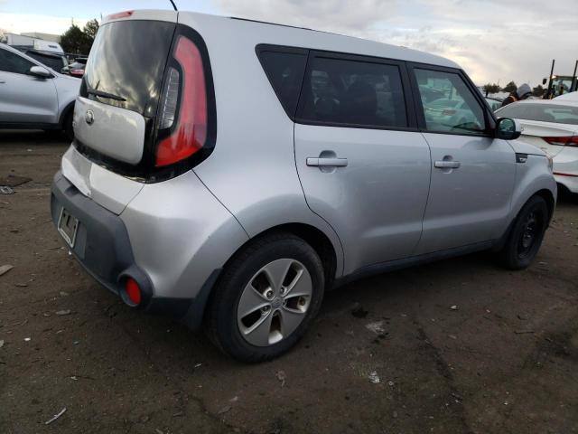 KNDJN2A21E7723985 - 2014 KIA SOUL SILVER photo 3