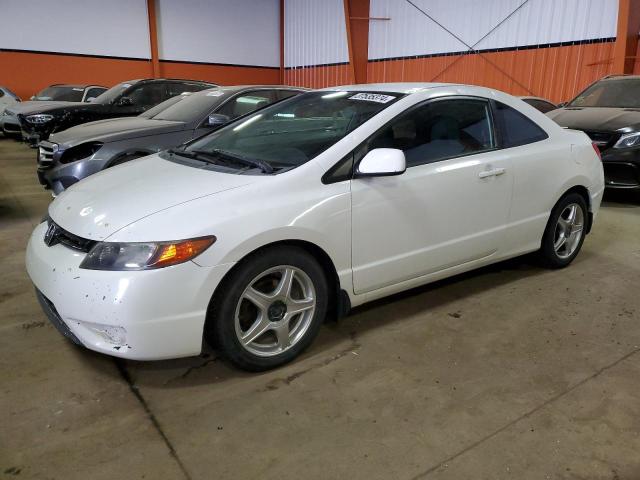 2HGFG12678H004973 - 2008 HONDA CIVIC LX WHITE photo 1