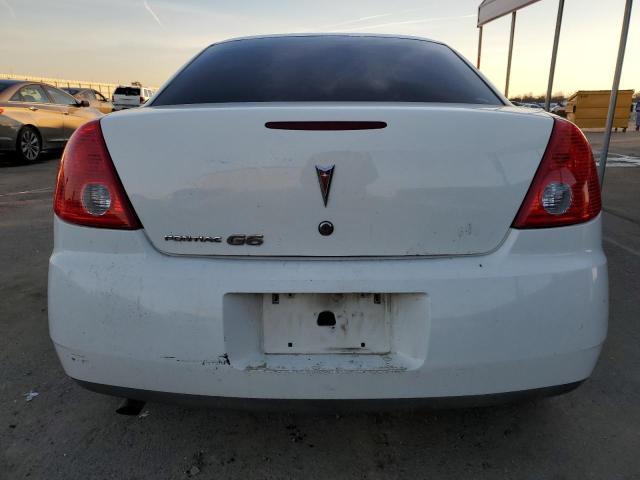 1G2ZG57B584246977 - 2008 PONTIAC G6 BASE WHITE photo 6