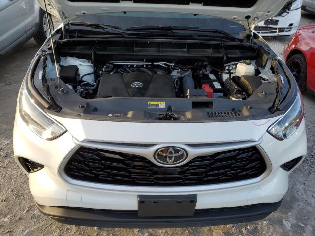 5TDGZRBH7MS063482 - 2021 TOYOTA HIGHLANDER XLE 白色 照片 11