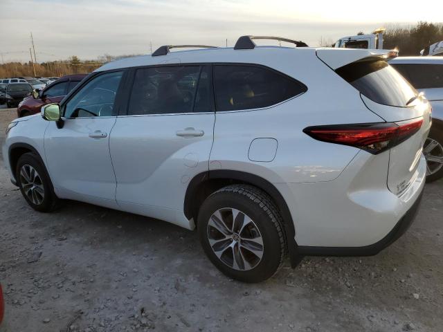 5TDGZRBH7MS063482 - 2021 TOYOTA HIGHLANDER XLE 白色 照片 2
