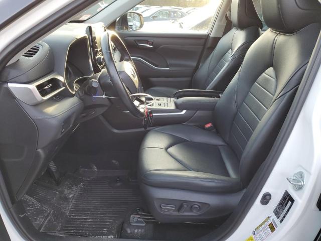 5TDGZRBH7MS063482 - 2021 TOYOTA HIGHLANDER XLE 白色 照片 7