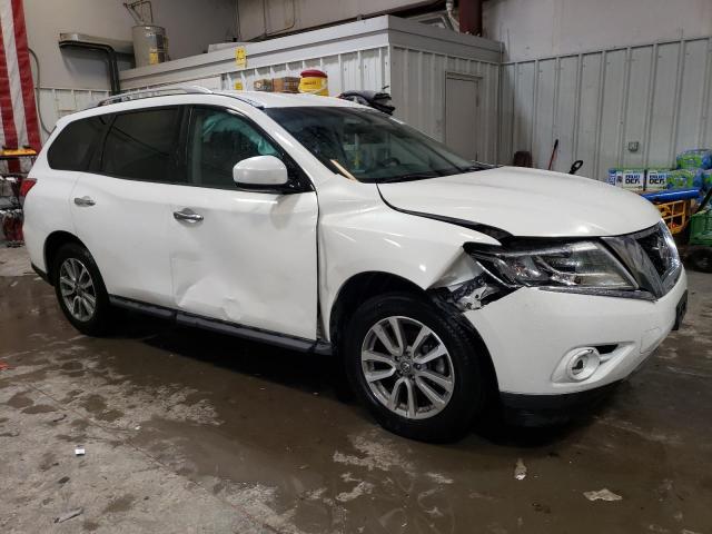 5N1AR2MM3DC685579 - 2013 NISSAN PATHFINDER S WHITE photo 4