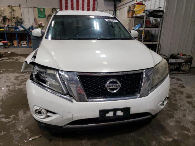 5N1AR2MM3DC685579 - 2013 NISSAN PATHFINDER S WHITE photo 5