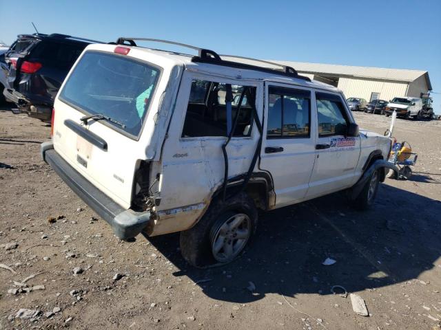 1J4FN28S61L627793 - 2001 JEEP CHEROKEE SE WHITE photo 3