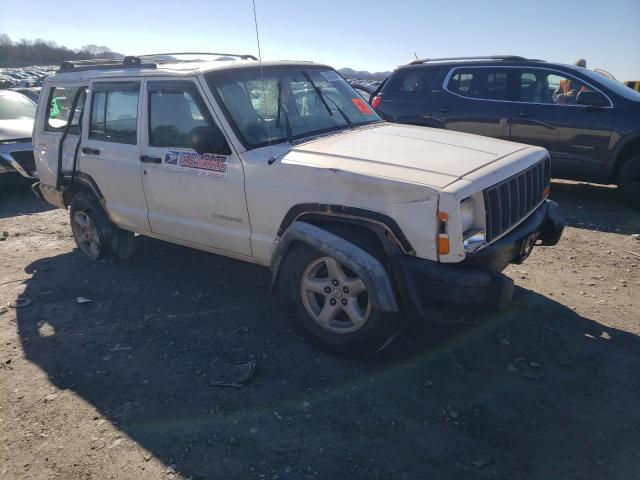 1J4FN28S61L627793 - 2001 JEEP CHEROKEE SE WHITE photo 4